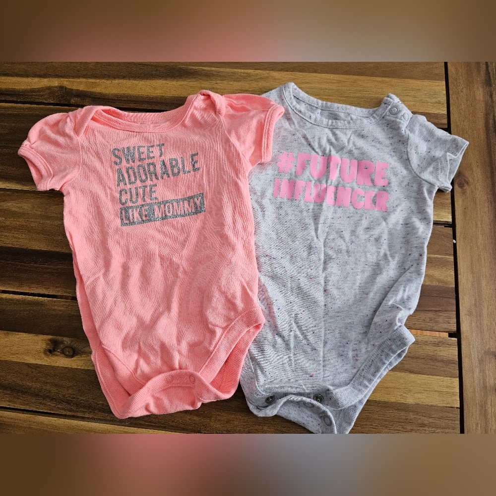 6 month baby girl onesies